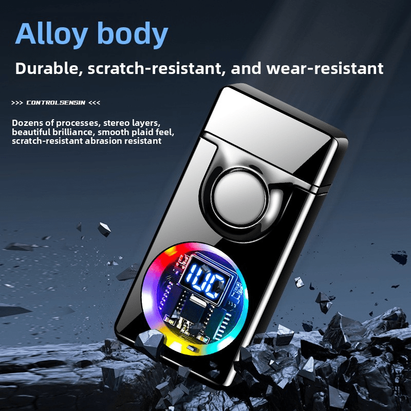 BNMQ Black technology voice-activated induction lighter trendy high-value lighter cigarette lighter fast charging lighter inflatable lighter