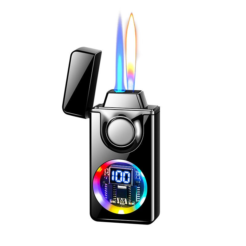 BNMQ Black technology voice-activated induction lighter trendy high-value lighter cigarette lighter fast charging lighter inflatable lighter