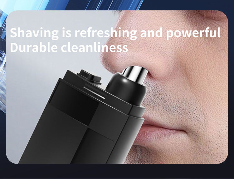 BNMQ nose trimmer size portability | Taille et portabilité de la tondeuse à nez BNMQ