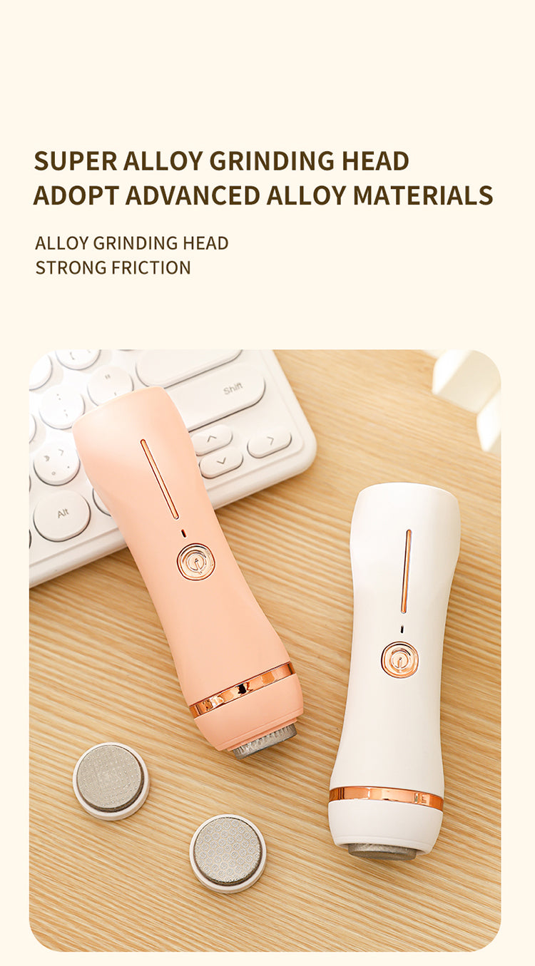 BNMQ foot grinder compact portable size | Taille compacte et portable de la râpe à pieds BNMQ