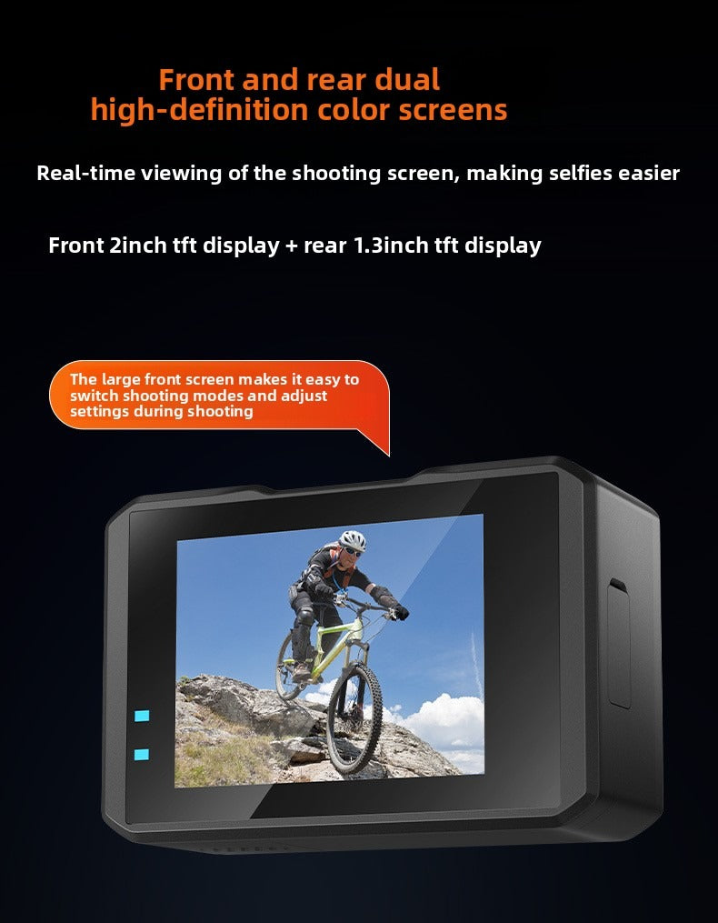 BNMQ action camera battery life and capacity | Autonomie et capacité de la batterie de la caméra BNMQ
