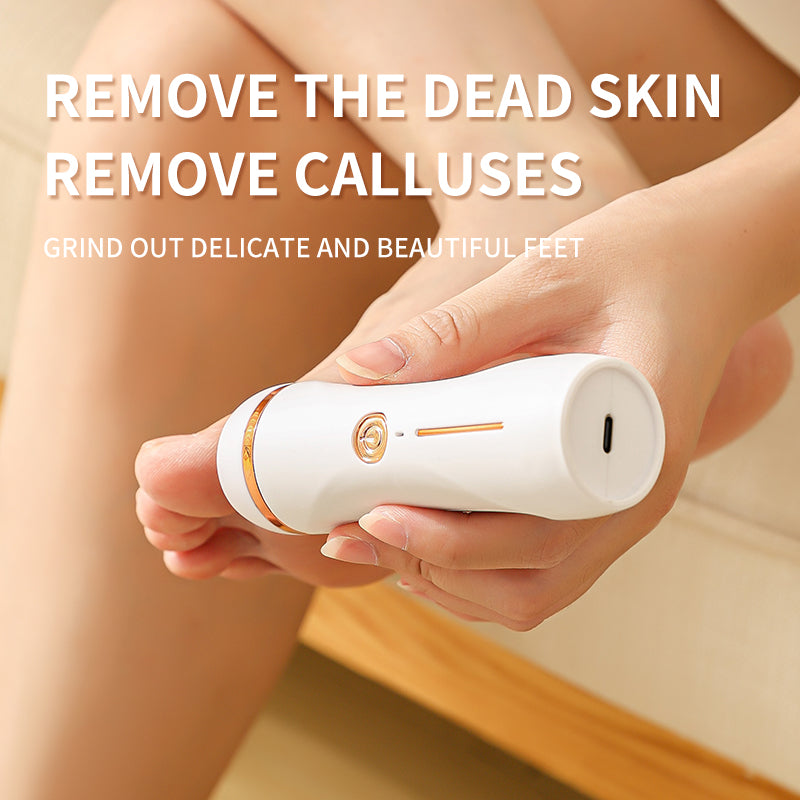 BNMQ electric foot grinder before and after results | Résultats avant et après de la râpe à pieds électrique BNMQ