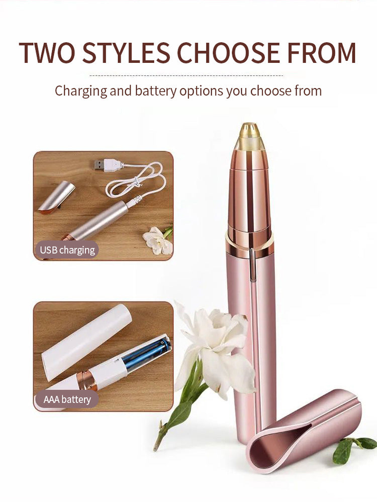 BNMQ eyebrow trimmer skin-safe blade | Lame sans danger pour la peau de la tondeuse à sourcils BNMQ