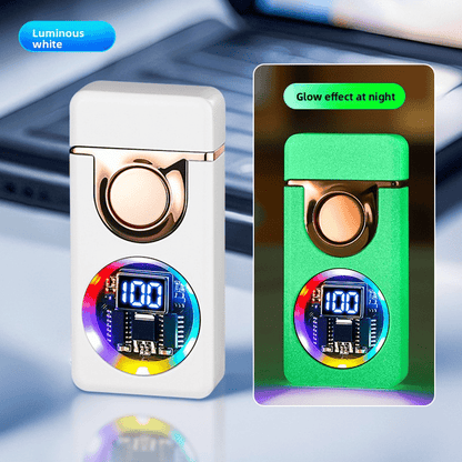 BNMQ Black technology voice-activated induction lighter trendy high-value lighter cigarette lighter fast charging lighter inflatable lighter