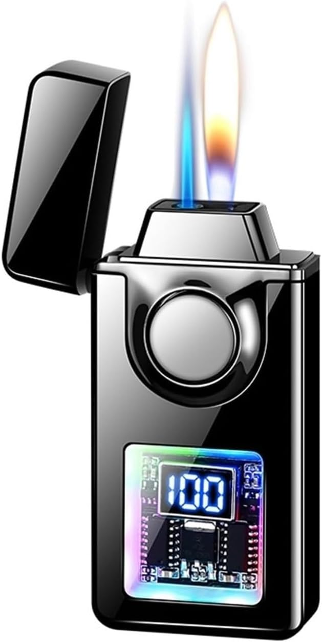 BNMQ voice activated lighter side view | Briquet à activation vocale BNMQ vue latérale