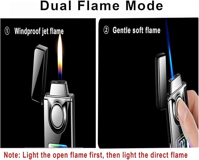 BNMQ butane lighter flame adjustment feature | Fonction de réglage de la flamme du briquet à butane BNMQ