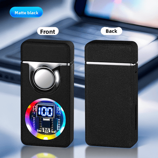 BNMQ Black technology voice-activated induction lighter trendy high-value lighter cigarette lighter fast charging lighter inflatable lighter