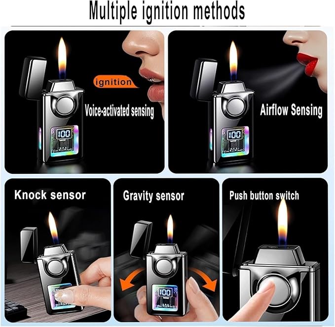 BNMQ butane lighter refill port detail | Détail du port de recharge du briquet à butane BNMQ