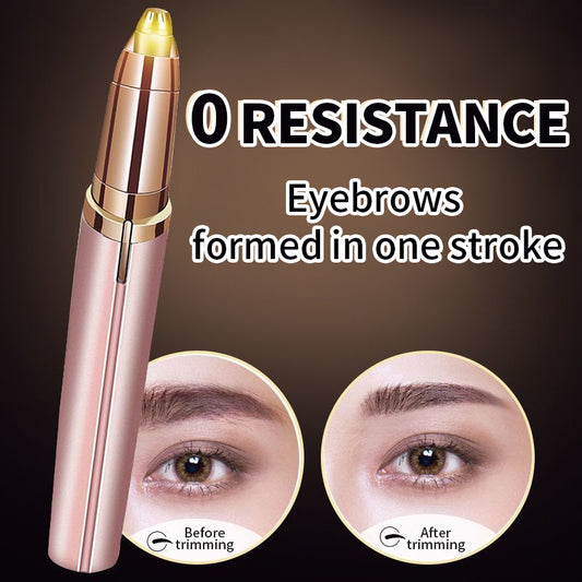 BNMQ rechargeable electric eyebrow trimmer portable automatic hair shaver | Tondeuse à sourcils électrique rechargeable BNMQ rasoir automatique portable