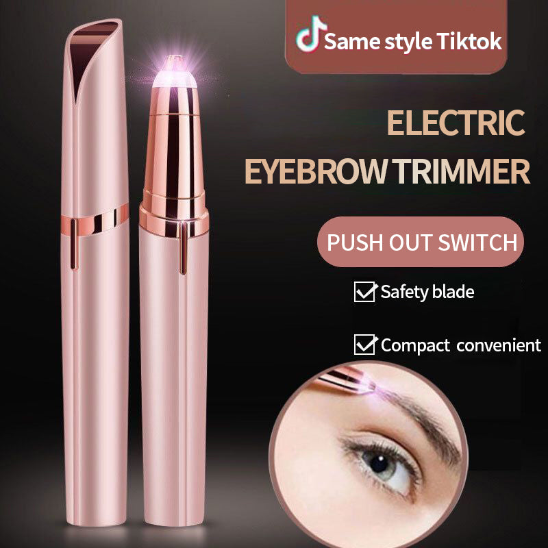 BNMQ eyebrow trimmer TikTok trending style | Style tendance TikTok de la tondeuse à sourcils BNMQ