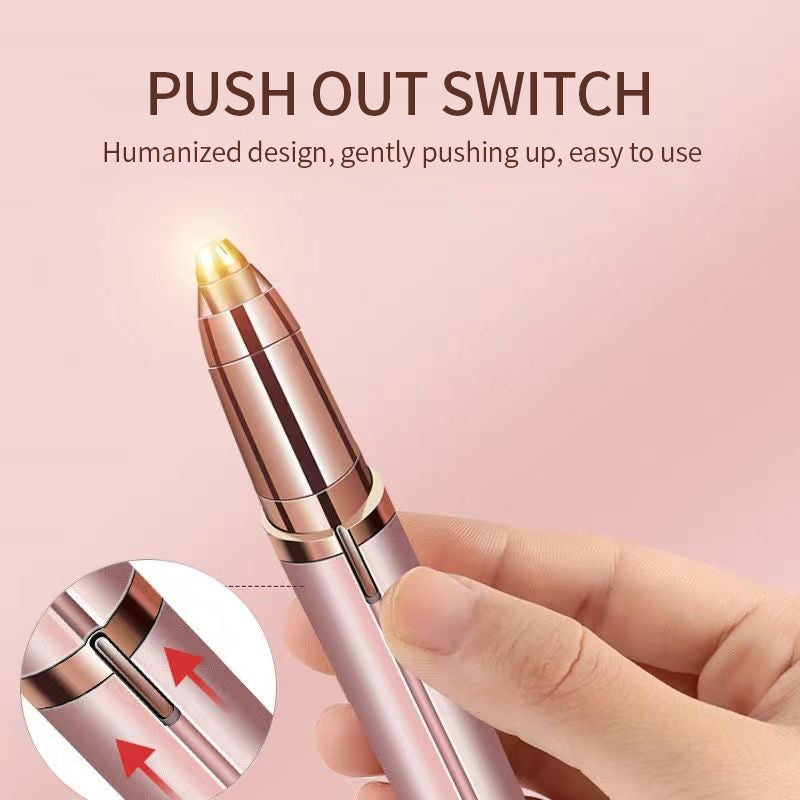 BNMQ eyebrow trimmer push-out switch design | Design interrupteur coulissant de la tondeuse à sourcils BNMQ
