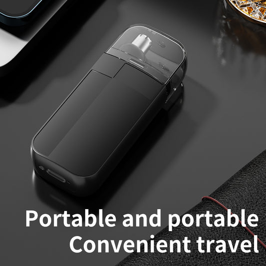 BNMQ rechargeable electric nose and ear hair trimmer portable painless grooming tool | Tondeuse à poils de nez et d'oreilles électrique rechargeable BNMQ outil de toilettage indolore