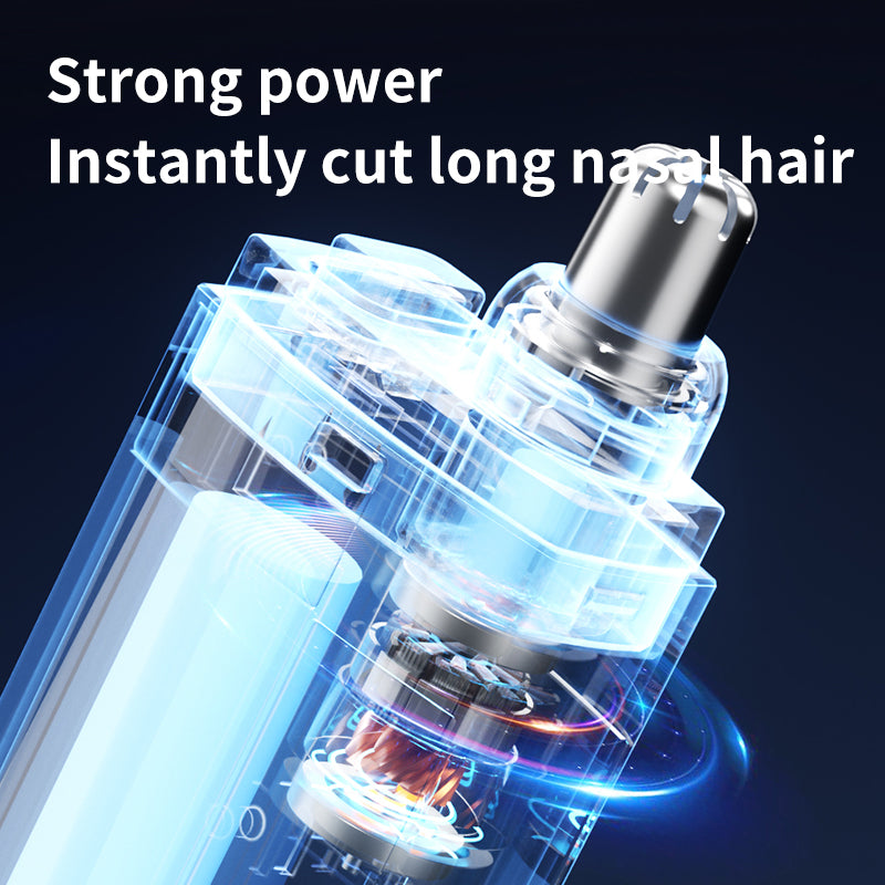 BNMQ nose ear trimmer ergonomic design | Design ergonomique de la tondeuse nez et oreilles BNMQ