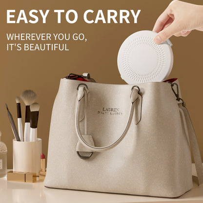 Cross-border popular led makeup mirror portable folding flip mirror portable makeup mirror charging travel mini mirror