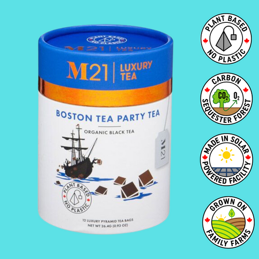 Boston Tea Party Luxury Black Tea - 12ct Canister