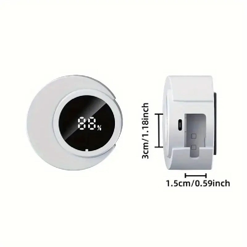 BNMQ New household non-punching toothbrush holder disinfection sterilization cleaner powerful ultraviolet sterilization wireless charging drying